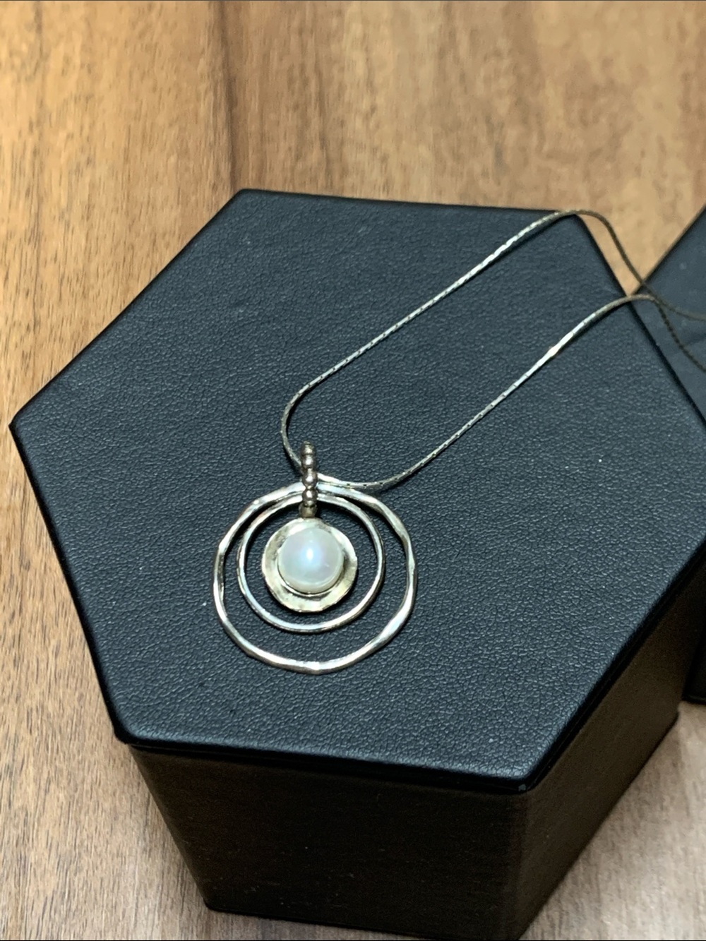 Sterling Silver Pearl Necklace